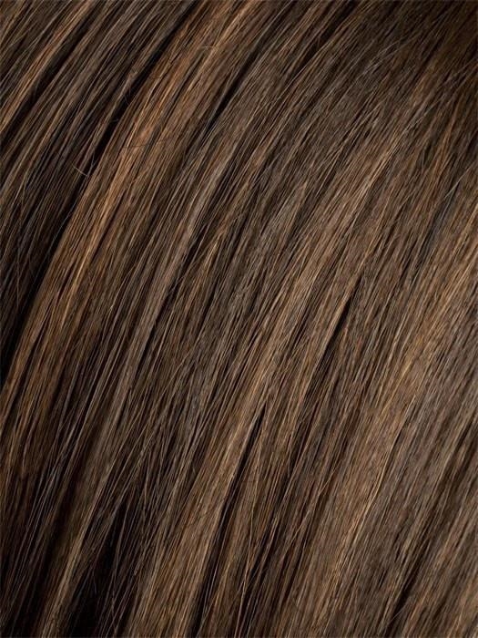 Aurora comfort Изящный короткий женский искусственный парик с градуированной челкой и волнистыми волосами - Фото №5