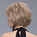 Night Изящный женский искусственный парик средней длины с пробором и стрижкой каре Миниатюра Фото №4