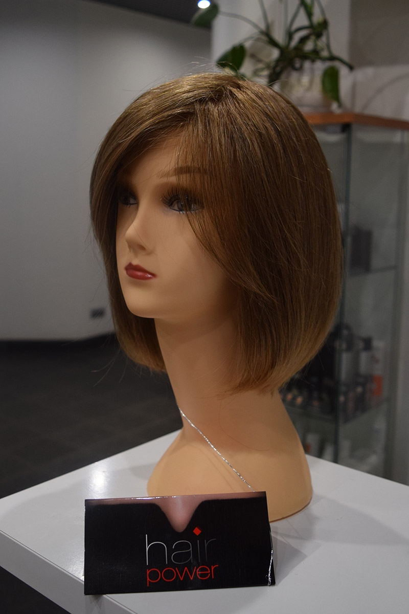 Smoke Hi mono Прекрасный короткий женский искусственный парик со стрижкой каре с прямыми волосами - Фото №5