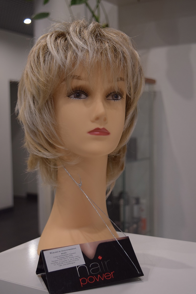 Gemma mono Очаровательный короткий женский искусственный парик с рваной челкой и прямыми волосами - Фото №5