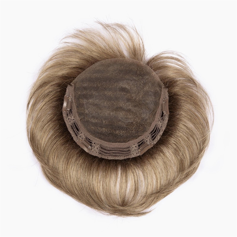 Lace Top Женская накладка для объема на теменную зону из искусственных волос - Фото №2