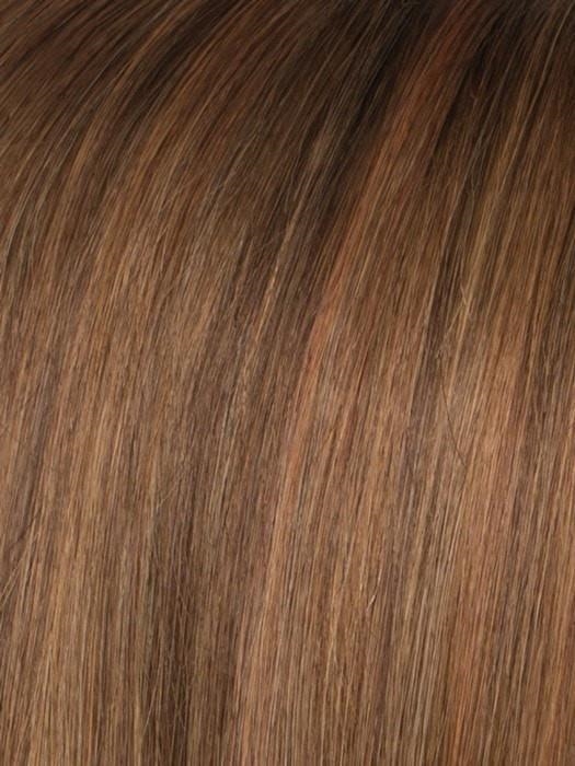 Soul Элегантный длинный женский натуральный парик с косым пробором и мягкой волной - Фото №18