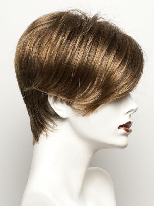 Disc Красивый женский искусственный парик средней длины со стрижкой каре с кудрявыми волосами - Фото №4