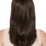 Vogue Прелестный длинный женский искусственный парик со стрижкой каскад с прямыми волосами Миниатюра Фото №8