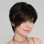Trend Mono Популярный короткий женский искусственный парик со стрижкой асимметричный боб с прямыми волосами Миниатюра Фото №4