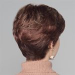 Gold Современный короткий женский искусственный парик в стиле пикси с прямыми волосами Миниатюра Фото №4