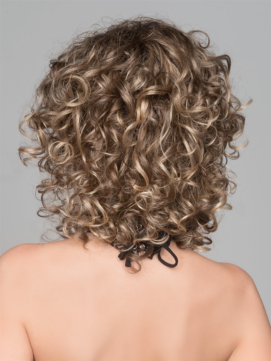 Jamila plus Эффектный женский парик средней длины из искусственных волос с сильной волной - Фото №8