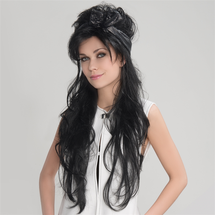 Naomi Обворожительный длинный женский искусственный парик со стрижкой каскад с волнистыми волосами - Фото №2