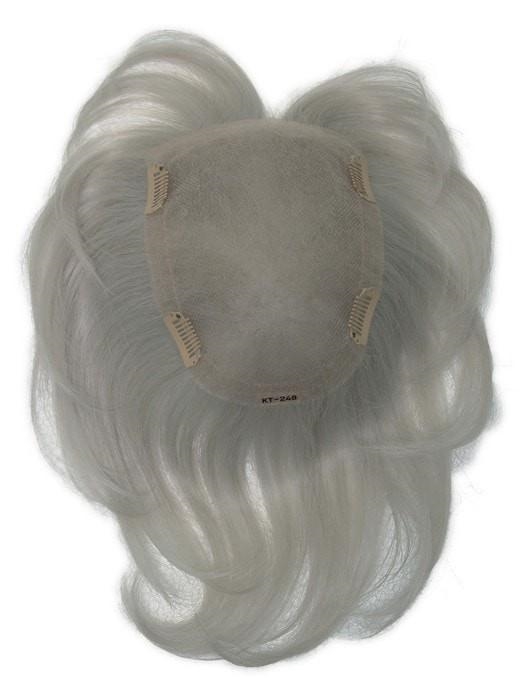 Real Накладка на теменную зону для объема из смешанных волос для женщин - Фото №3