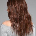 Illusion Изящный длинный женский смешанный парик с косым пробором и прямыми волосами Миниатюра Фото №8