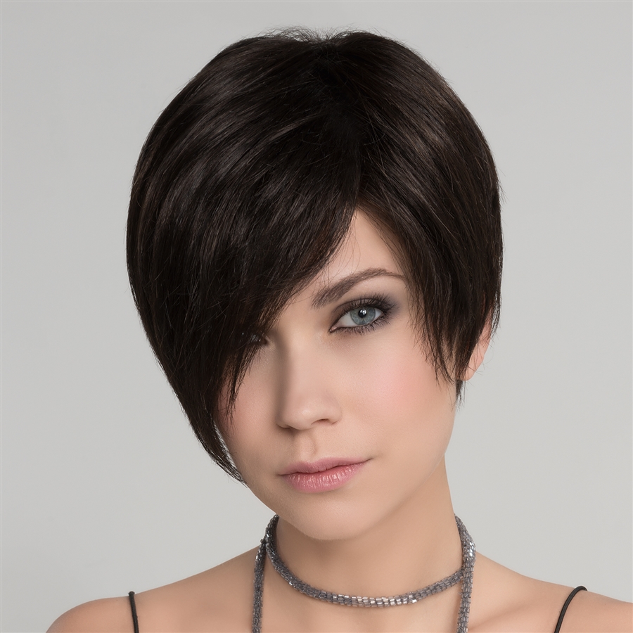 Trend Mono Популярный короткий женский искусственный парик со стрижкой асимметричный боб с прямыми волосами - Фото №3