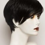 Point Ультрамодный короткий женский искусственный парик в стиле пикси с прямыми волосами Миниатюра Фото №16