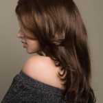 Glow Милый женский искусственный парик средней длины со стрижкой каскад и с легкой волной Миниатюра Фото №6