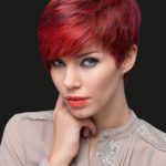 Point Ультрамодный короткий женский искусственный парик в стиле пикси с прямыми волосами - Миниатюра главного фото
