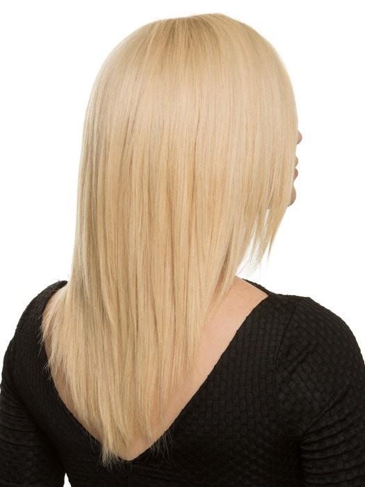 Zora Красивый длинный женский натуральный парик с пробором и прямыми волосами - Фото №5