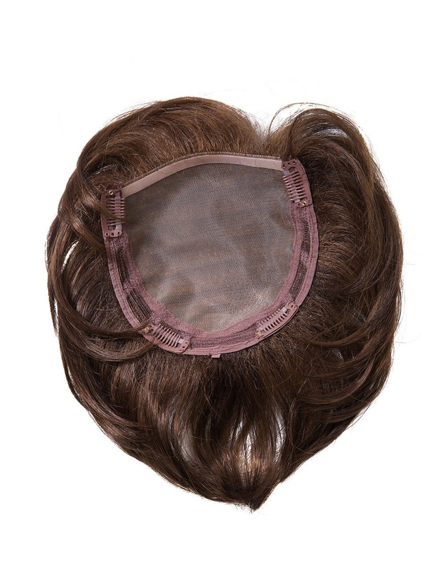 Top Mono Накладка на макушку для объема из искусственных волос для женщин - Фото №2