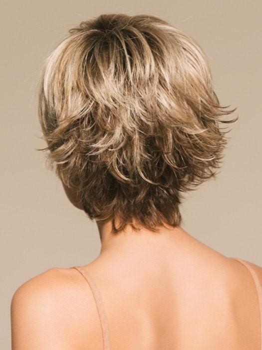 Open Привлекательный короткий женский искусственный парик со стрижкой многослойный боб с прямыми волосами - Фото №7