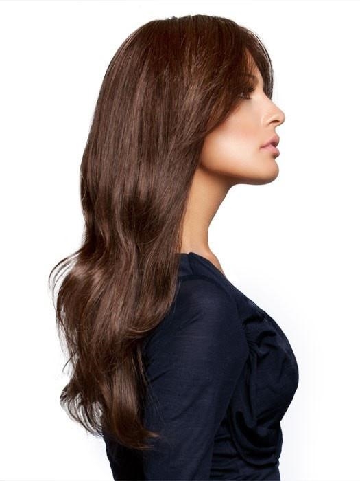 Cascade new Изящный длинный женский натуральный парик со стрижкой каскад с волнистыми волосами - Фото №24