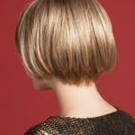 Vista Эффектный короткий женский искусственный парик со стрижкой каре с прямыми волосами Миниатюра Фото №3