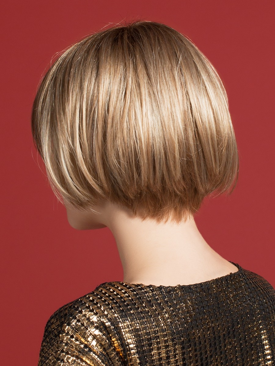 Vista Эффектный короткий женский искусственный парик со стрижкой каре с прямыми волосами - Фото №3