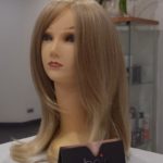 Mega mono Очаровательный длинный женский искусственный парик с косым пробором и прямыми волосами Миниатюра Фото №16